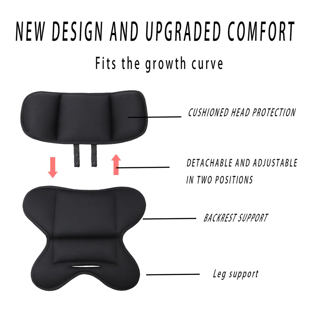 RYXCGXJ infant insert supports Chicco Keyfit for secure, adjustable fit.