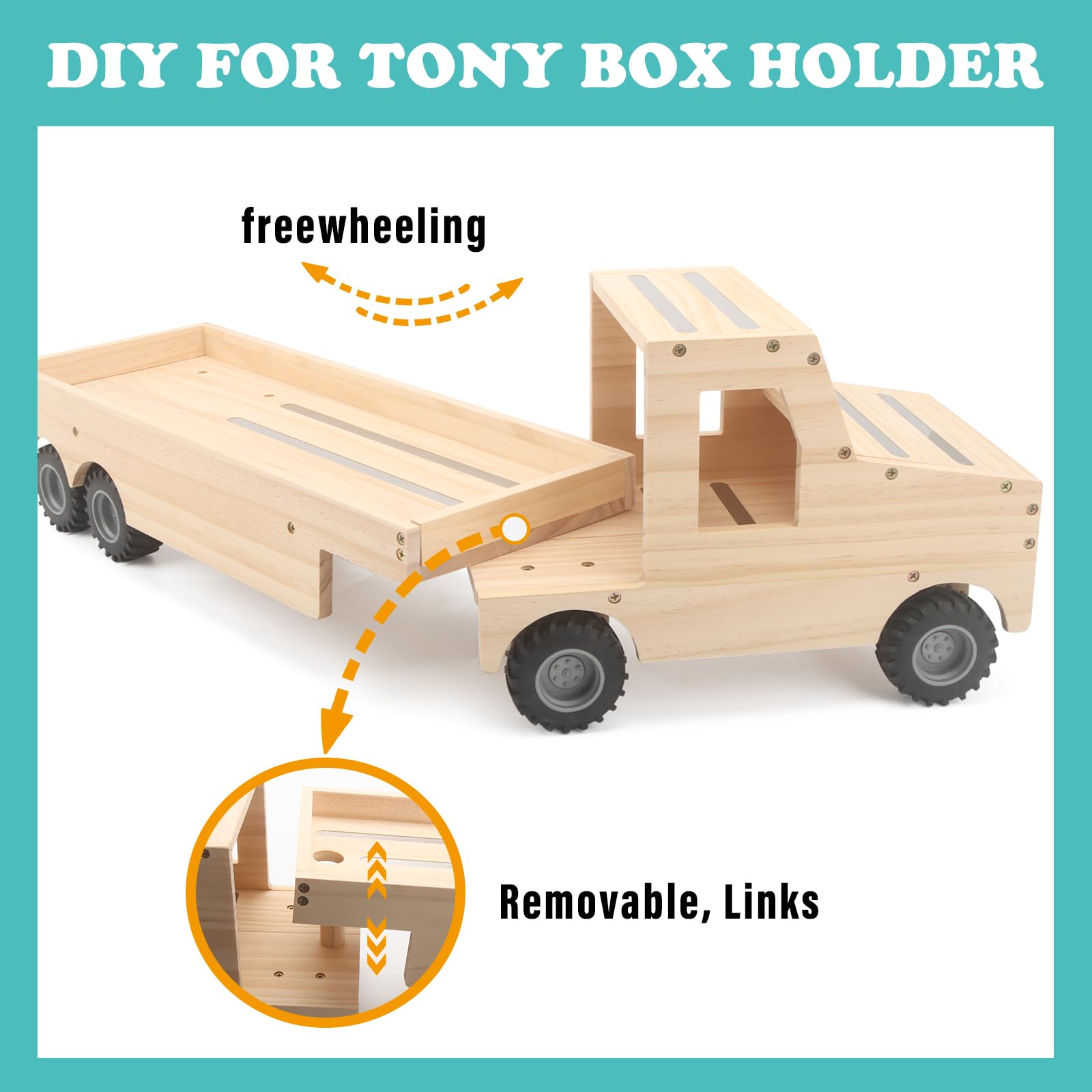 RZYLKA Tonies decorative-storage adds charm while neatly displaying figures.