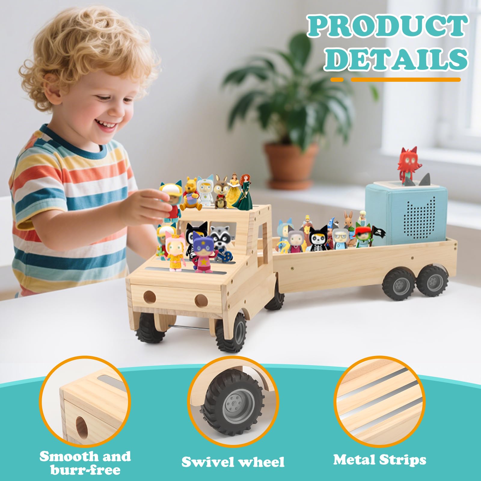 RZYLKA Tonies easy-assembly ensures quick setup and minimal fuss.