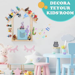 RZYLKA Tonies figures magnets secure hold highlights sturdy display.