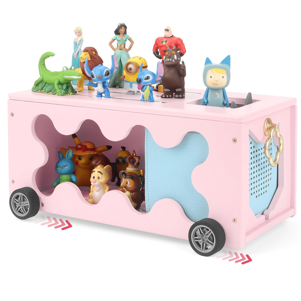 RZYLKA Tonies treasure chest cart assembly shows easy setup for organized play.