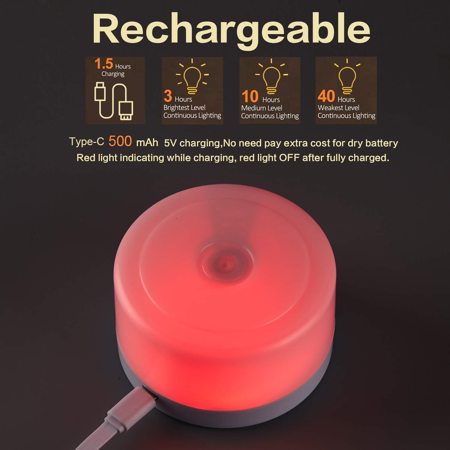 S SELDORAUK dimmable nursery light for kid room with stepless brightness control