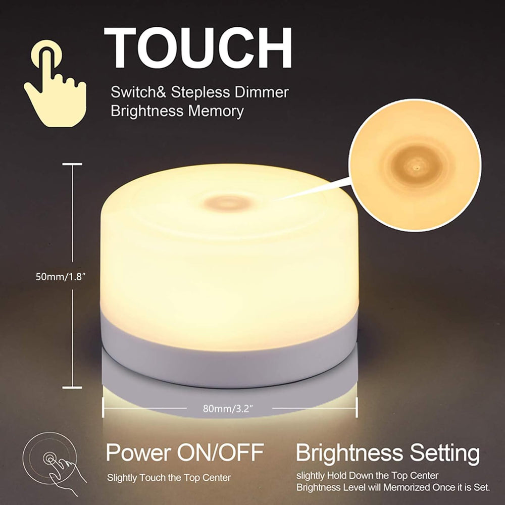 S SELDORAUK portable dimmable night light shown as a compact travel companion.