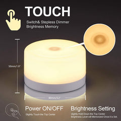 S SELDORAUK portable dimmable night light shown as a compact travel companion.