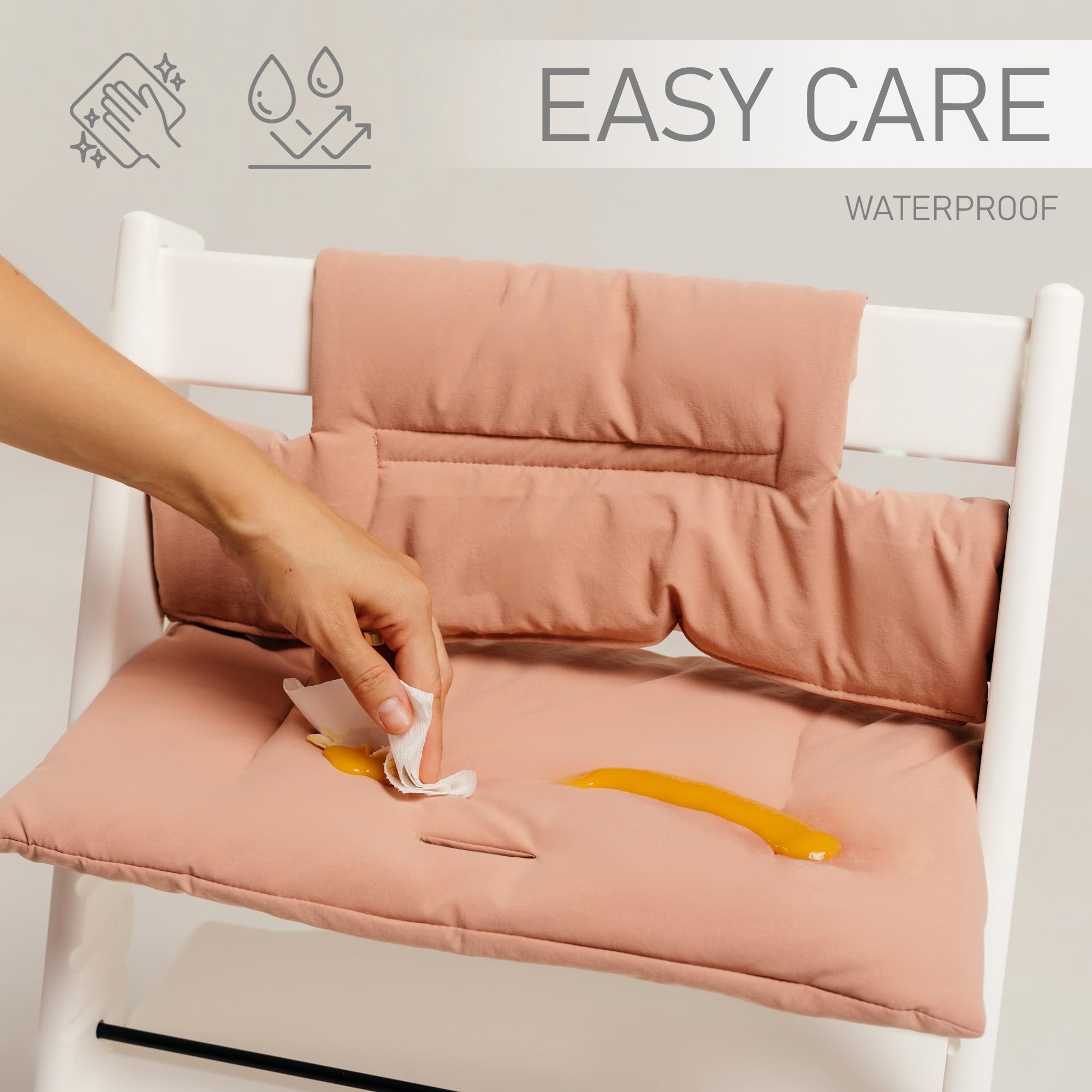 SA Accessories Mint cushion complements Stokke Tripp Trapp.