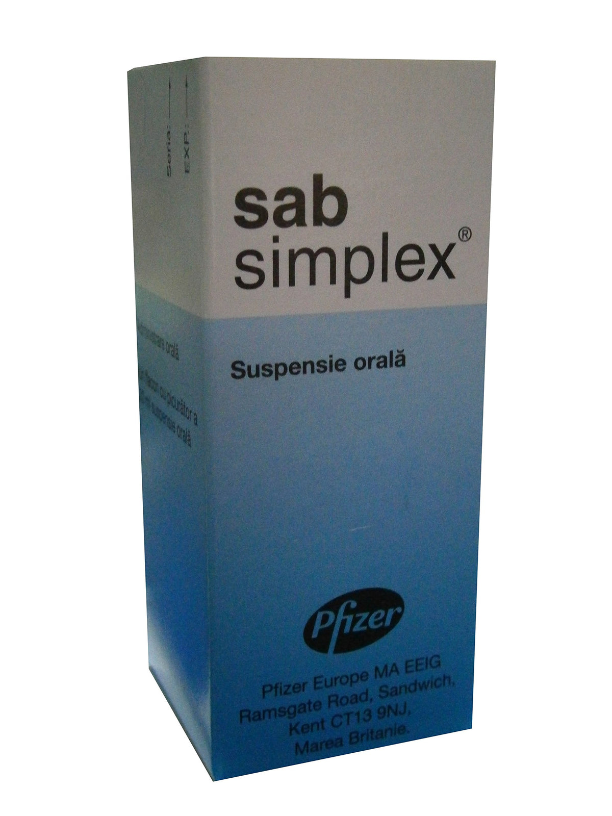 Sab Simplex drops bottle pour for easy dosing and potential relief from baby fussiness.