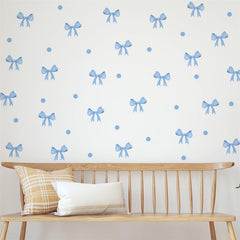 Sacinora bedroom decor bowknot wall stickers offer versatile placement on furniture and walls.