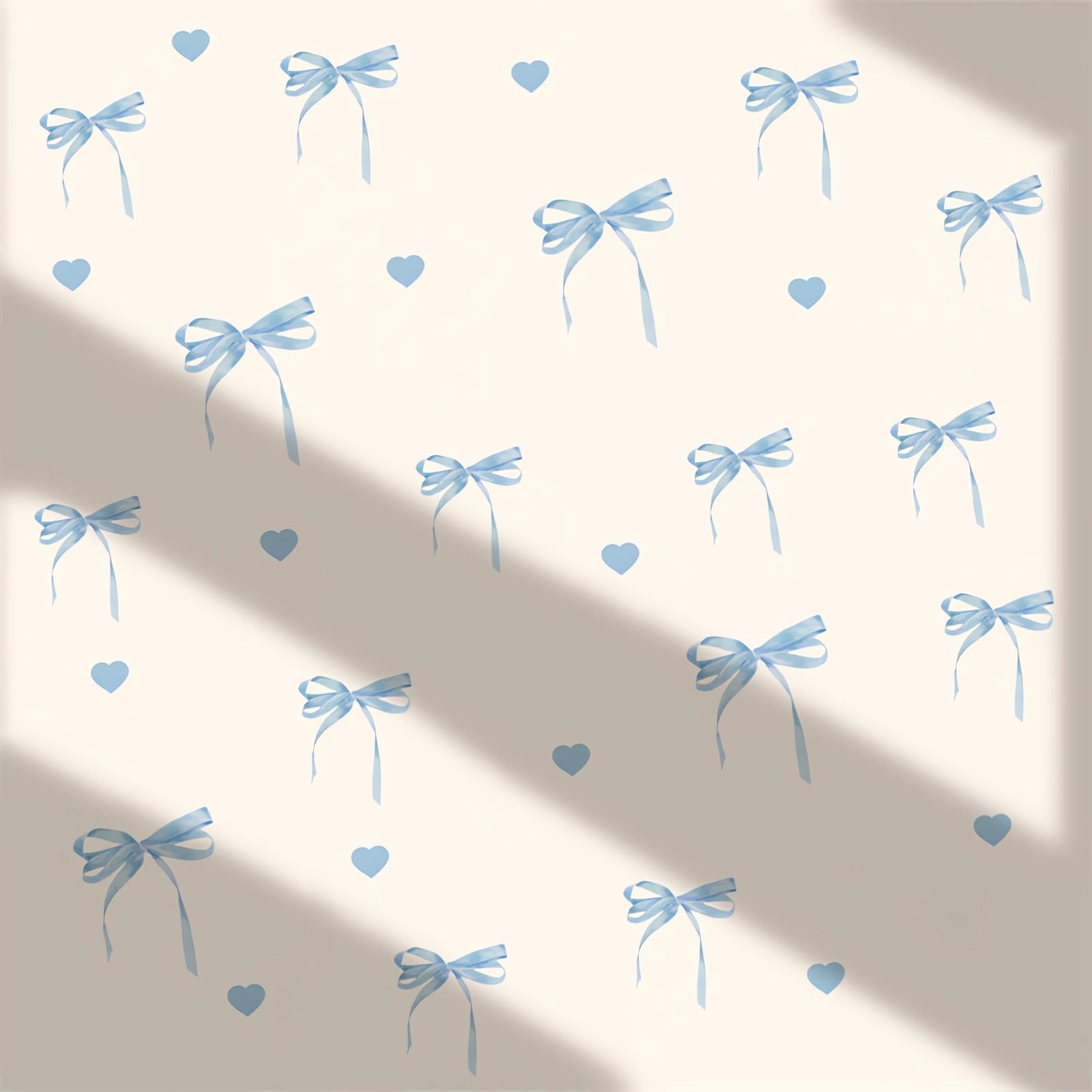Sacinora bow knot love pattern decal ideal for kid-friendly party decor.