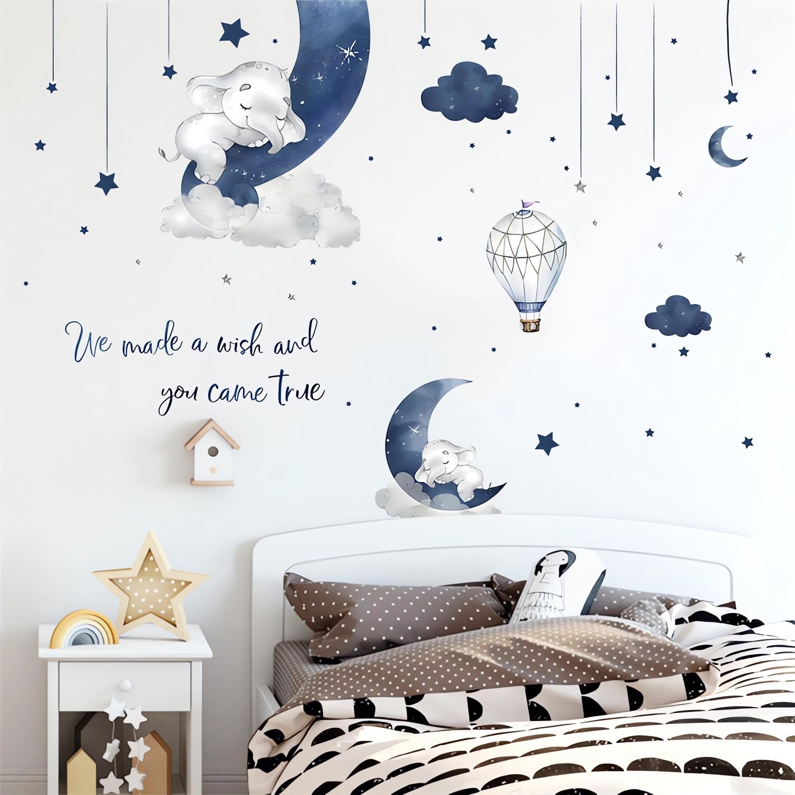 Sacinora nursery decor offers flexible placement to fit varying spaces