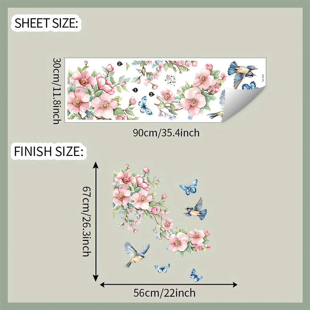 Sacinora removable vinyl wall sticker office decor offers flexible, reversible styling.