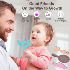 Sactulaz dishwasher-safe teether simplifies cleaning while maintaining silicone safety