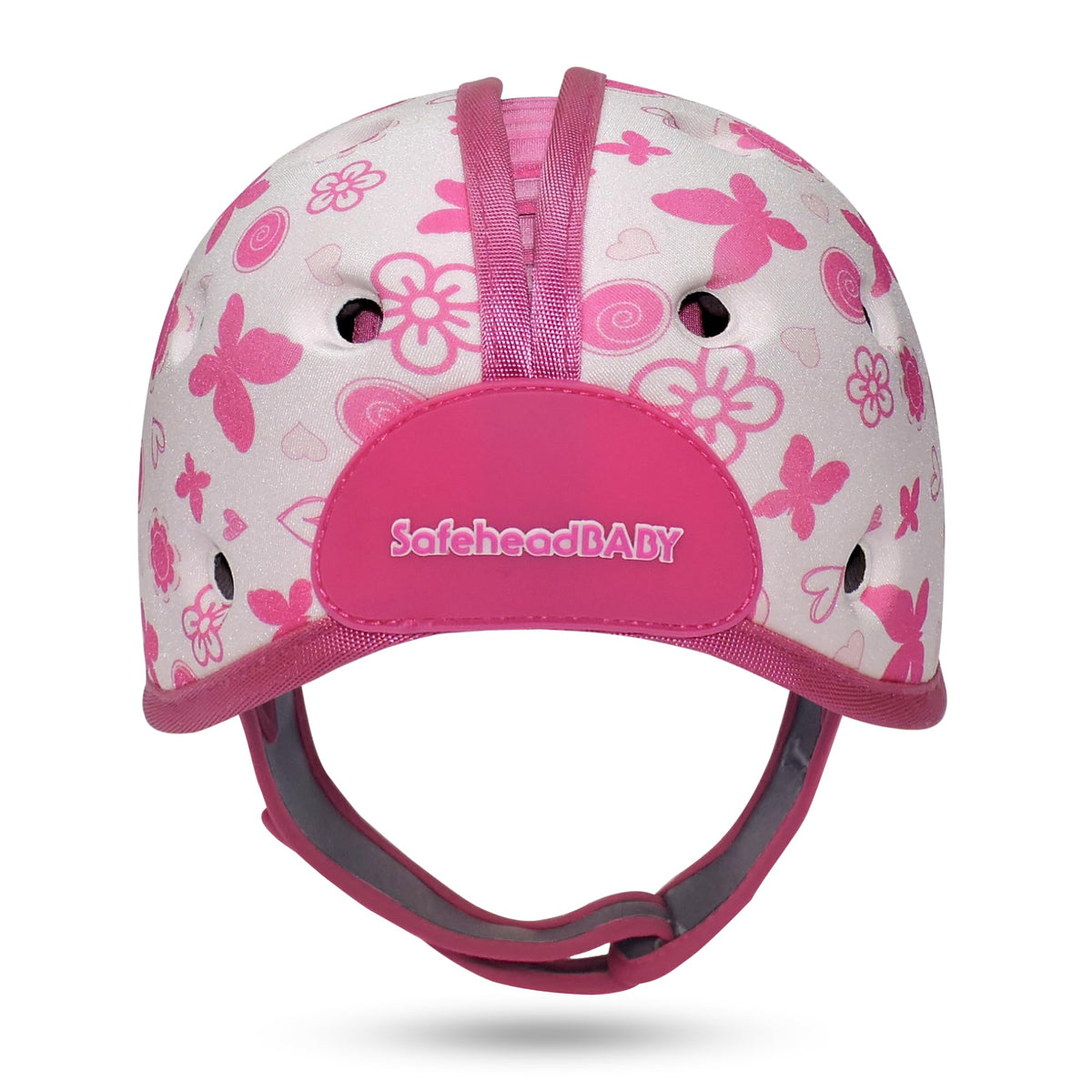 SafeheadBABY soft head protector for crawling shields gentle bumps during playtime.