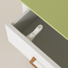 SAFELON 12-pcs cabinet locks package demonstrates discreet child safety in kitchens.