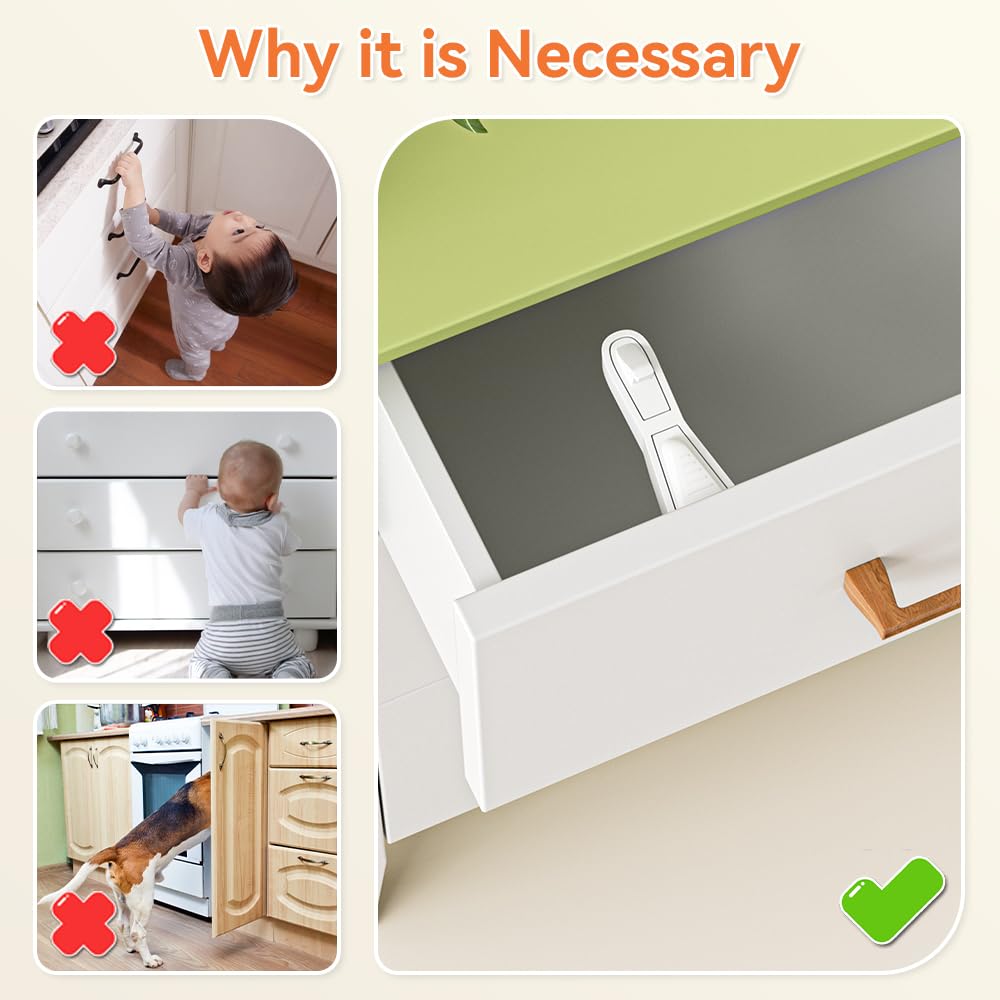SAFELON compatibility-with-most-cabinets-drawers ensures versatile protection across rooms.