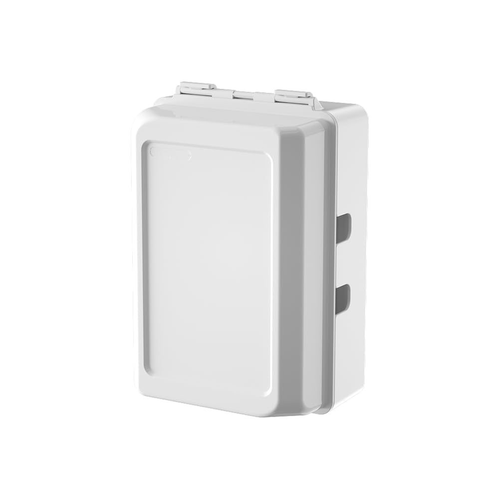 SAFELON outlet box white child-safe design reduces outlet risk