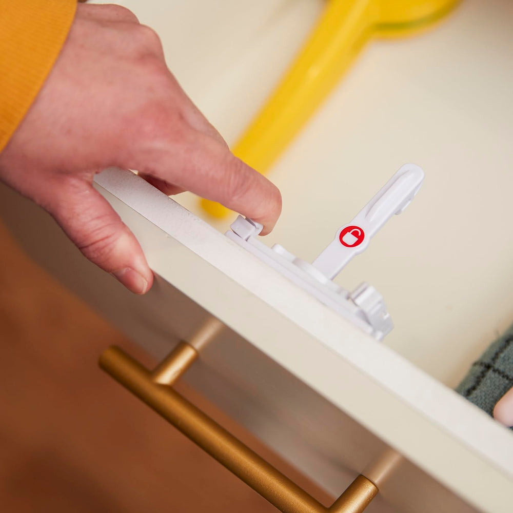 Safety 1st no-tools setup for quick kitchen and bath areas