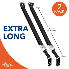 Safety Innovations wall-mount kit anchors large furniture to studs for stability.