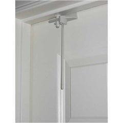 Safety Innovations top door lock installation peg makes mounting on 1 3/8 inch doors simple.
