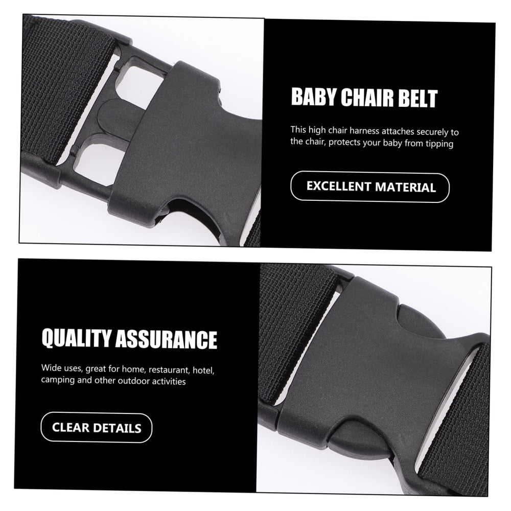 SAFIGLE stroller or chair strap used for on-the-go seating.