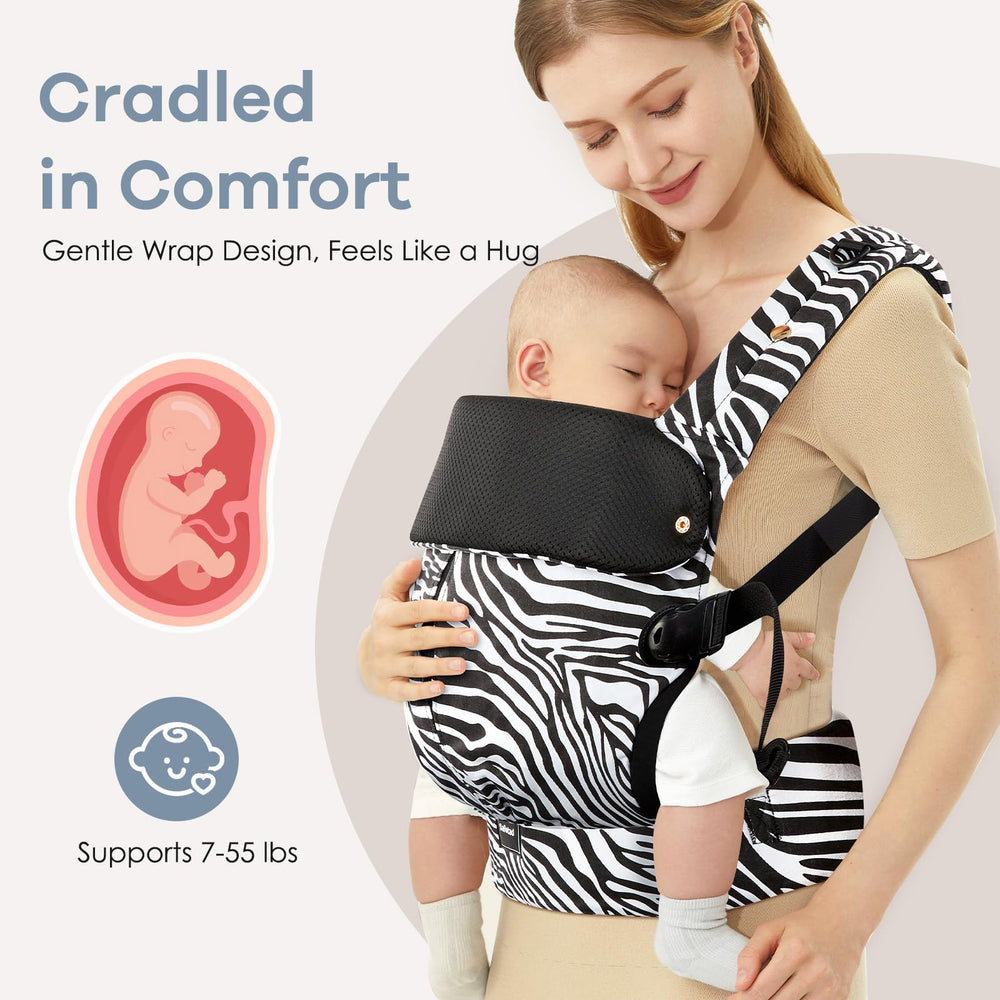 Safotad hanging rings provide quick access to toys and essentials during outings.