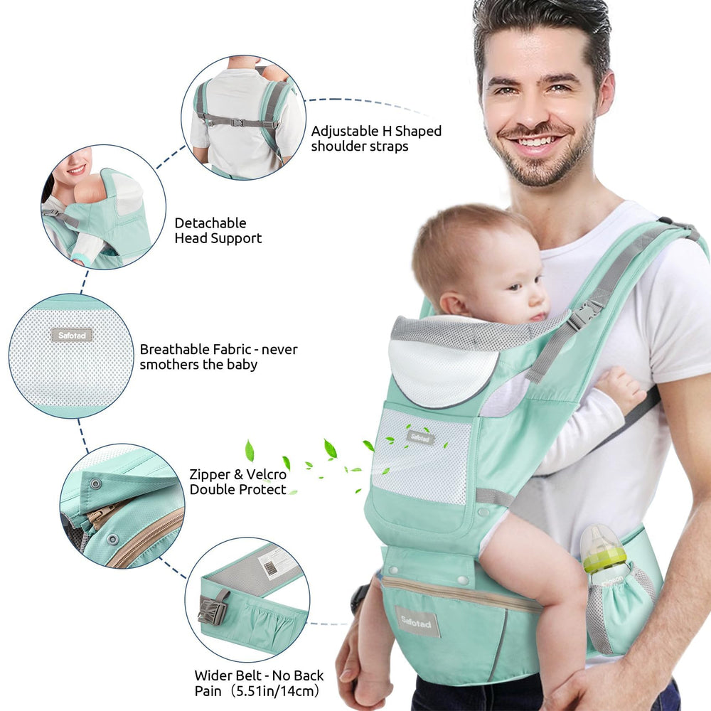 Safotad breathable mesh fabric highlights airflow and daily comfort.