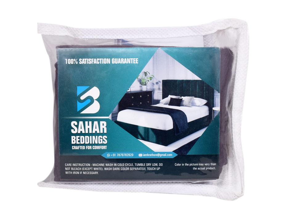 SAHARBEDDINGS washing guidance on label for gentle care