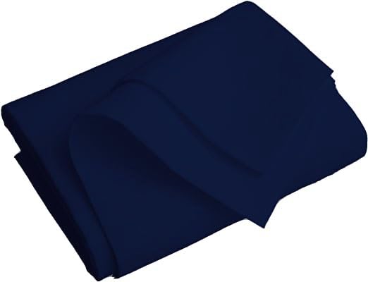 SAHARBEDDINGS 12x16 navy zipper closure pillowcase supports quick transitions