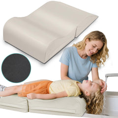 SAHEYER hair-washing-station for kids assembled for quick at-home baths