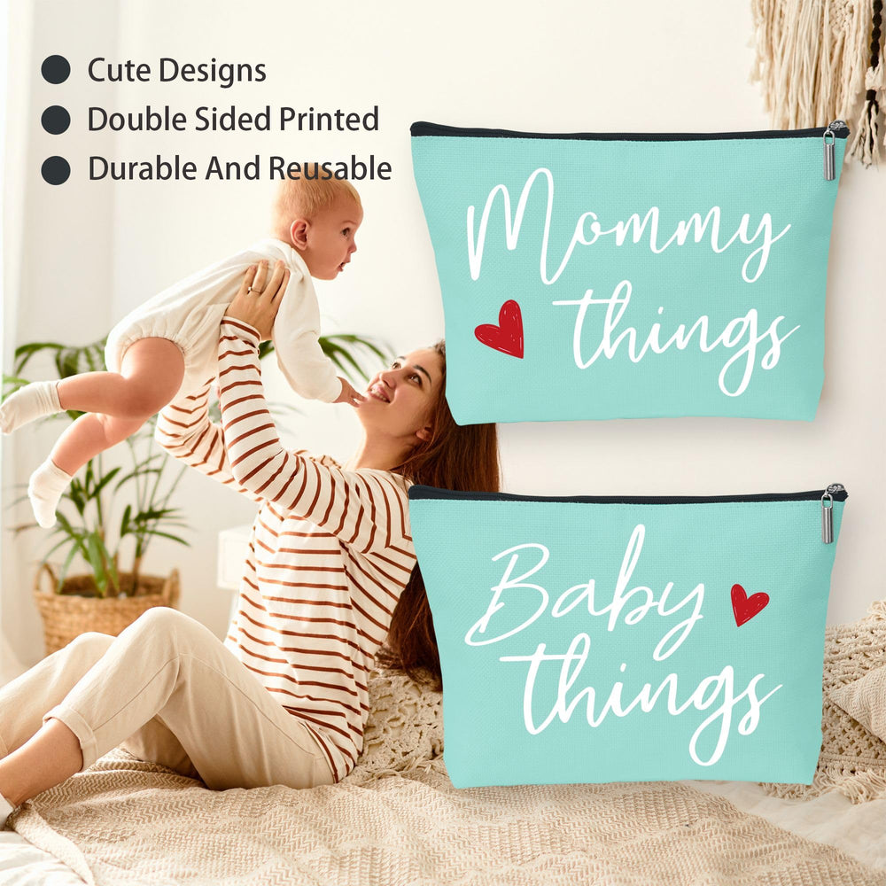 Sahjzk gift-ready pouch set perfect for newborn registries and new mom gifts