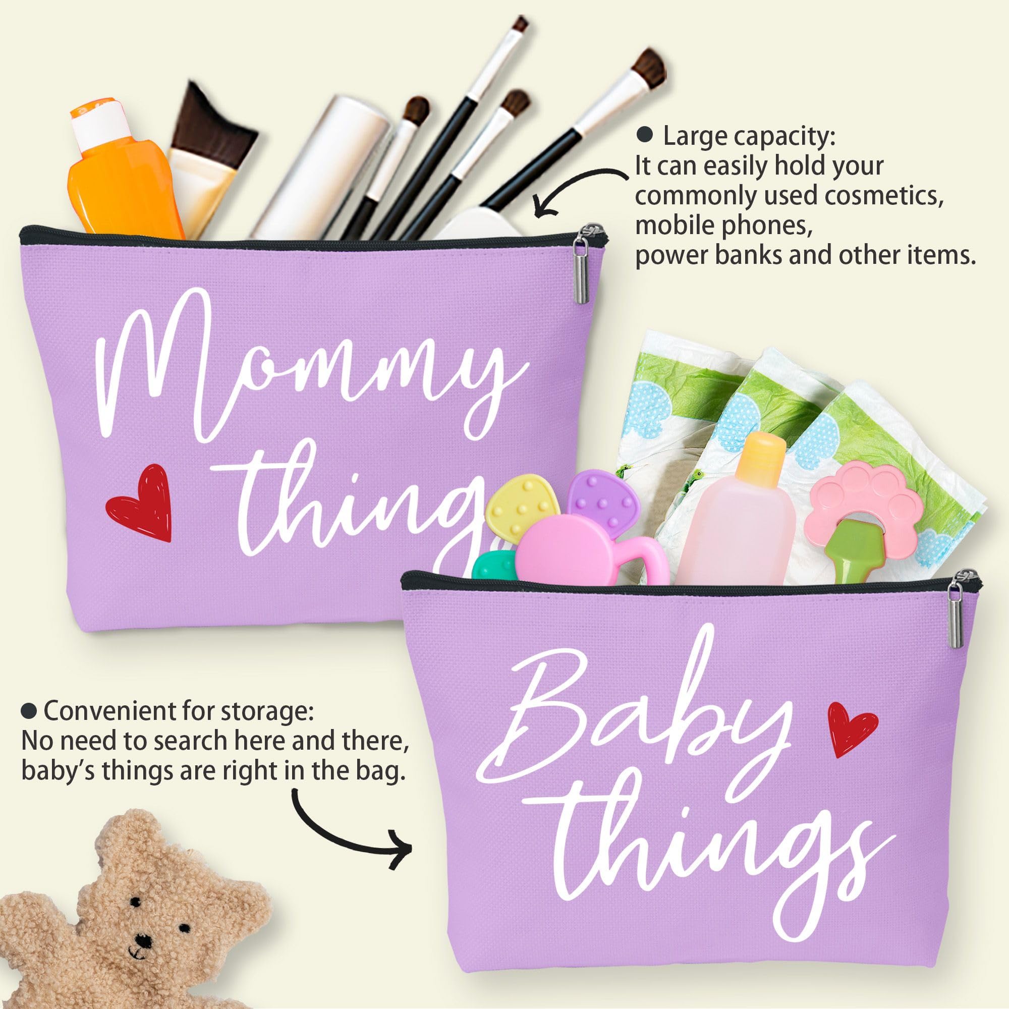 Sahjzk matching travel set makes a thoughtful gift for new or expecting moms