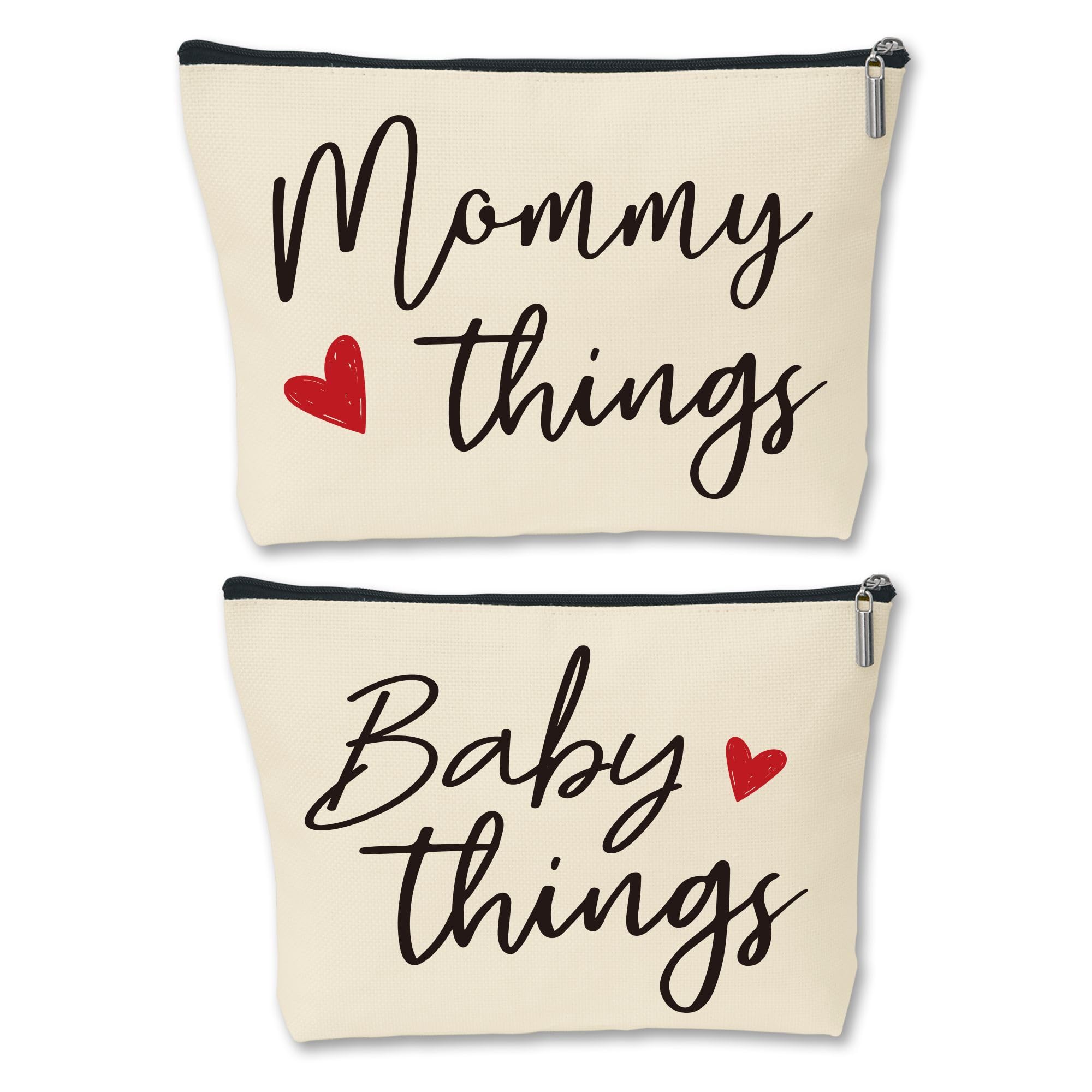 Sahjzk Mommy and Baby Matching Pouches show coordinated design for on-the-go organization.