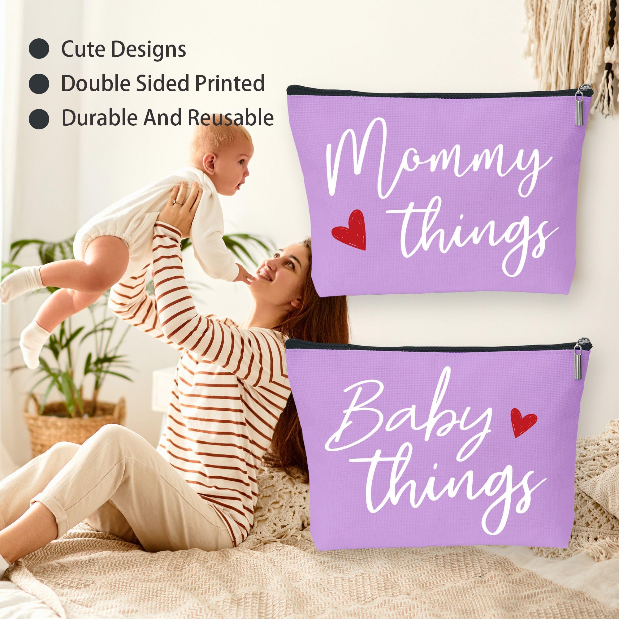 Sahjzk purple set of 2 offers coordinated style for mom and baby on the go