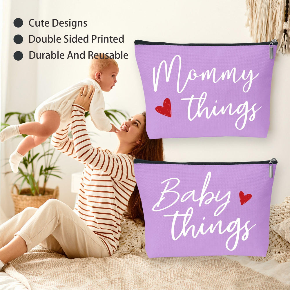Sahjzk purple set of 2 offers coordinated style for mom and baby on the go