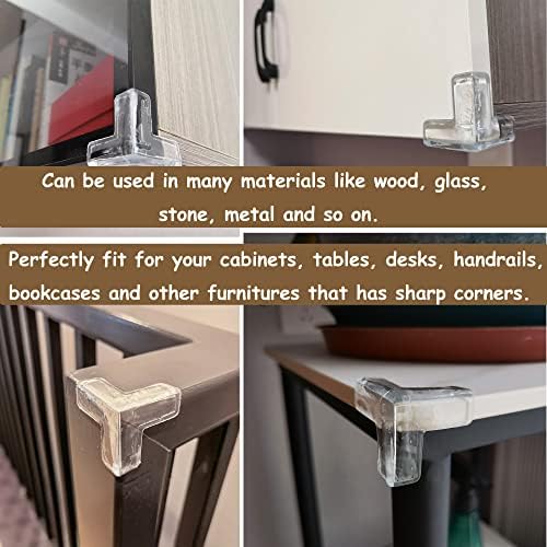 saicheek corner guard on various furniture materials shows wide application.