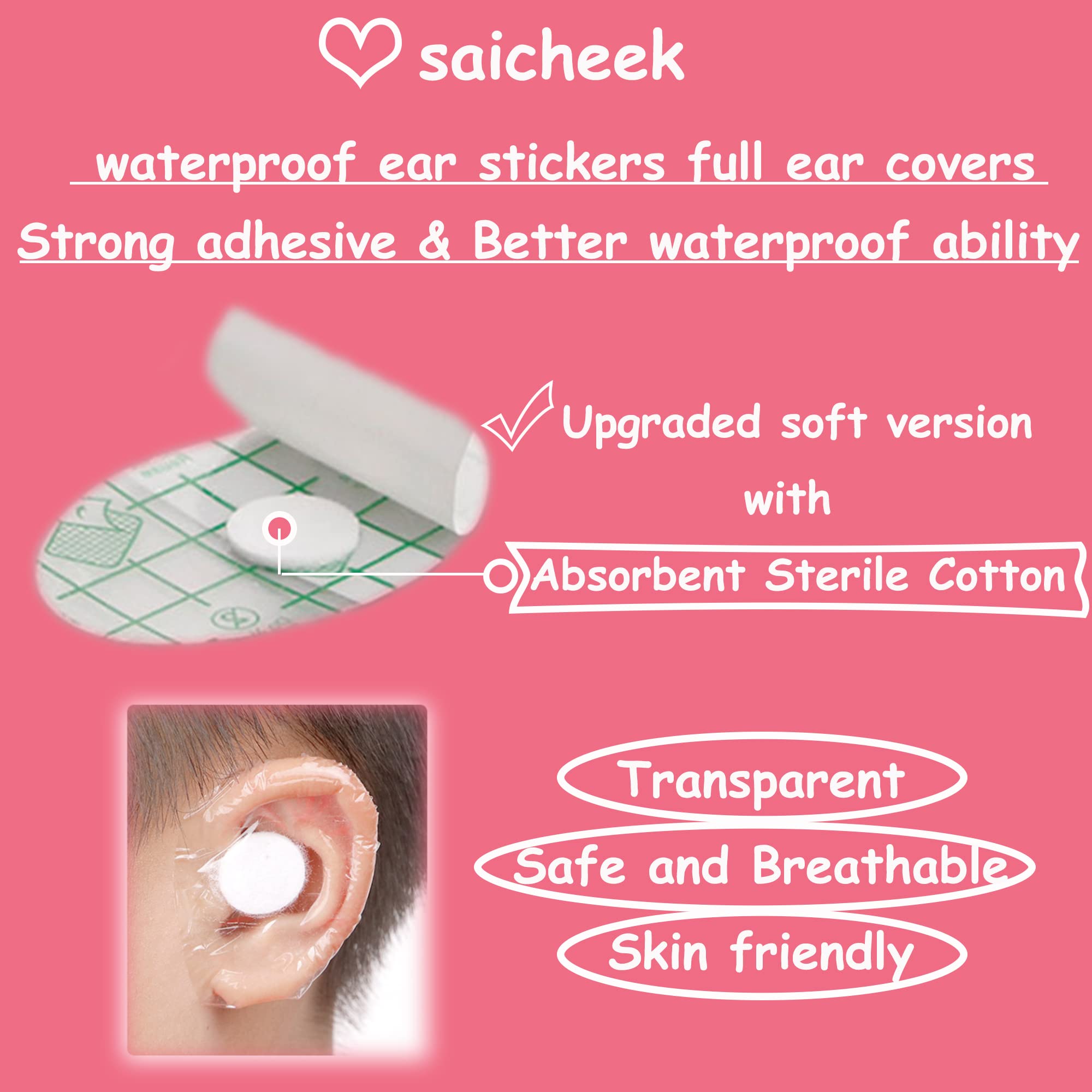 saicheek dimensions 2-7x1-8 inch highlighting precise fit.