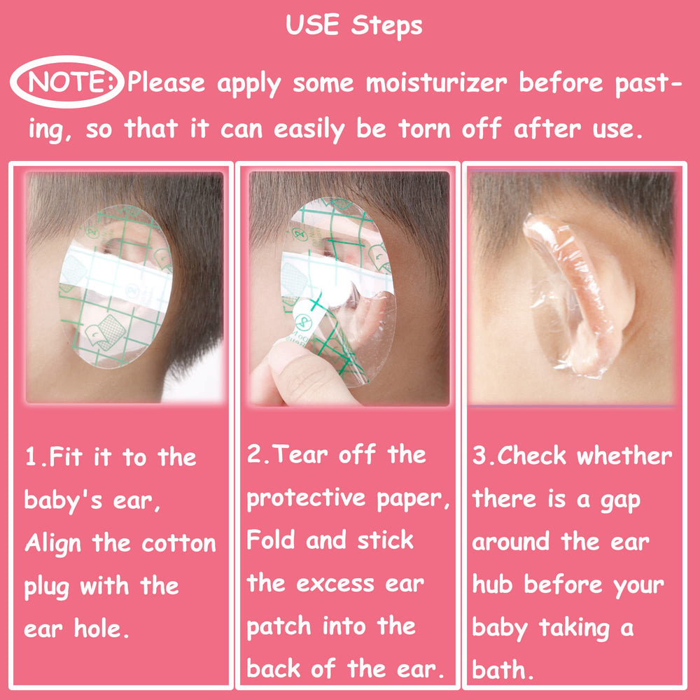 saicheek skin-friendly baby shower cap emphasizes gentle protection.