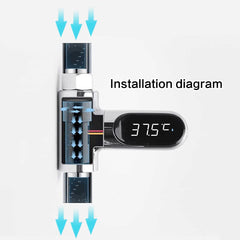 SAILINGFLO thermometer 360° rotating screen lets you view temp from any angle.