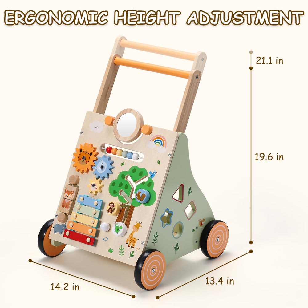 SainSmart Jr animal-theme panel adds playful learning during push-walking