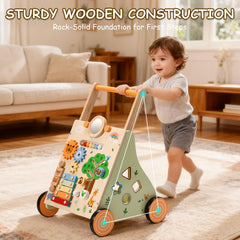 SainSmart Jr Montessori toys panel with gears and sorter for sensory development