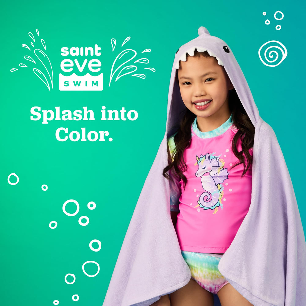 Saint Eve two-pack towels offer vibrant colors for vacation or camp use.