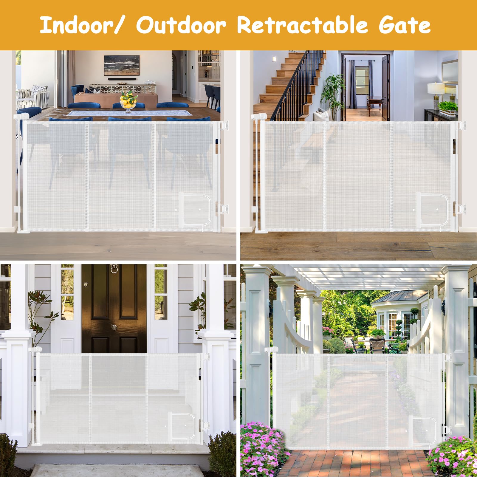 Sair Pet indoor-outdoor versatility suits living rooms, stairs, and patios with confidence.