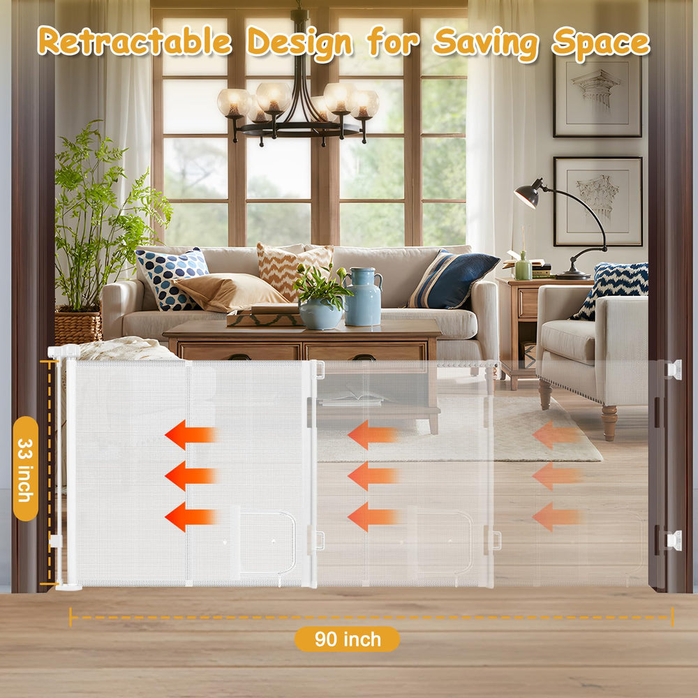 Sair pet one-hand operation gate simplifies single-handed use.