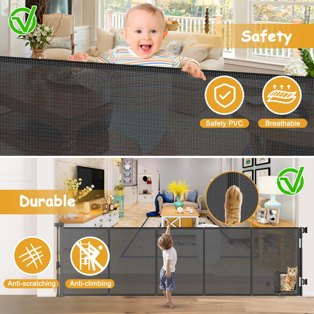 Sair pet safe PVC material offers durability and scratch resistance