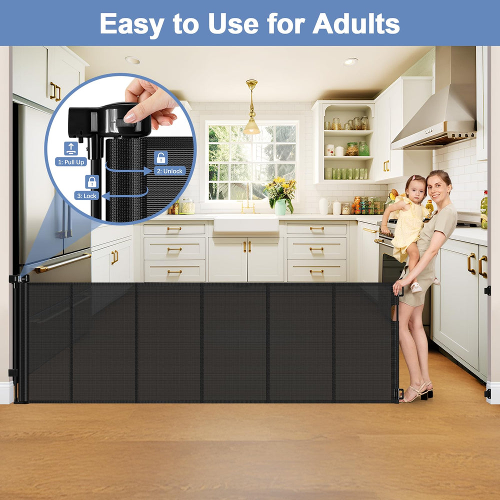 Sair Pet reinforced 200inch safety barrier for pets and kids in outdoor areas