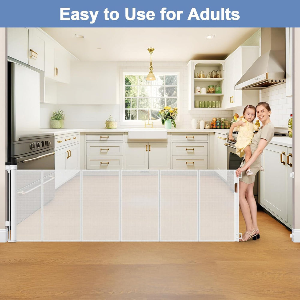 Sair Pet gate use case for dogs in large openings and long halls