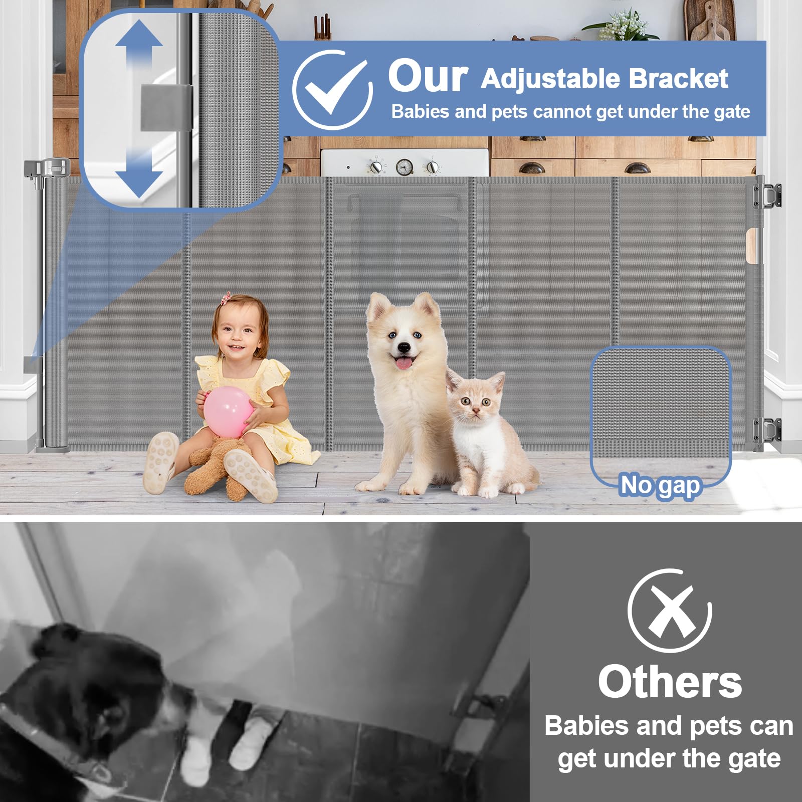 Sair pet durable soft mesh resists scratches for playful dogs and cats
