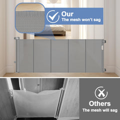 Sair pet adjustable bracket demonstrates easy installation over baseboards