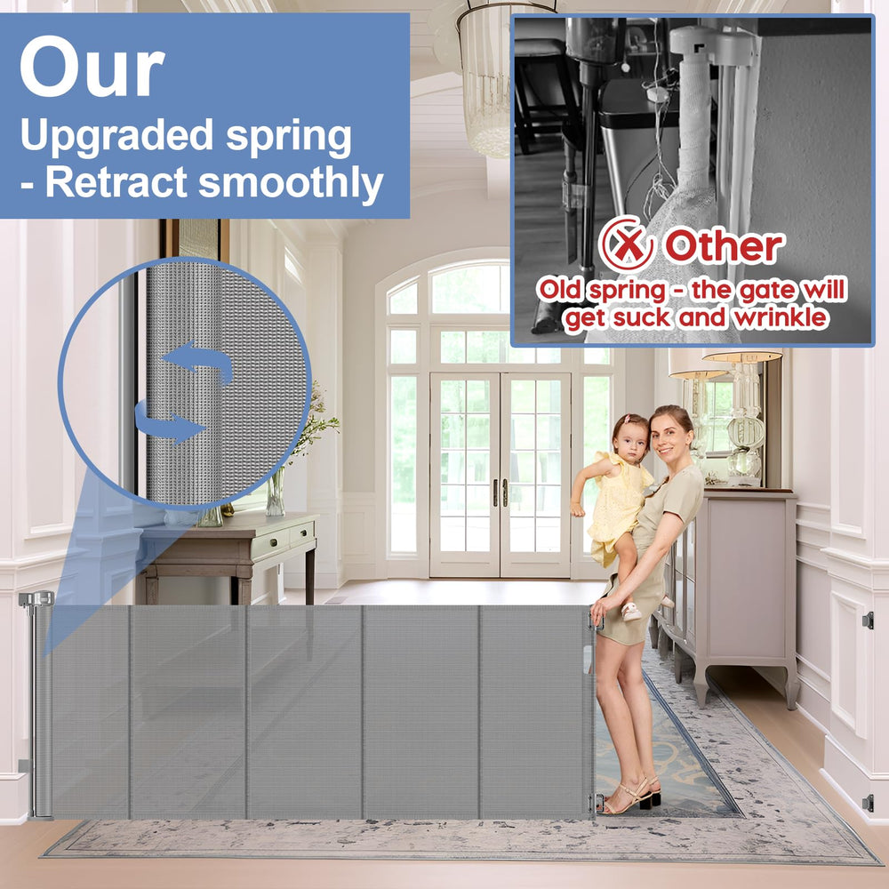Sair pet retractable design saves space when not in use