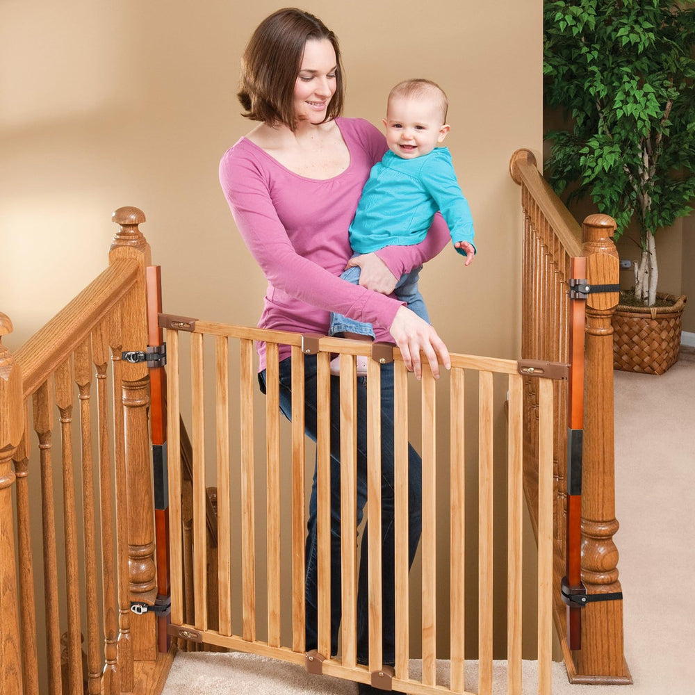 Salcod banister protection kit minimizes wall and rail scratches