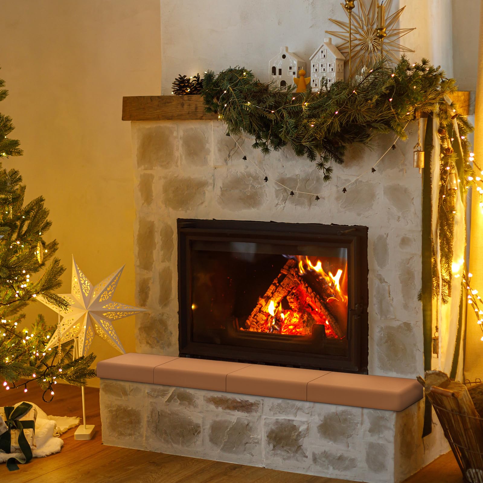 Salcod fireplace multipurpose safety edge guard suitable for shelves and furniture.